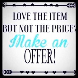 Reasonable offers welcome! Bundle to save!